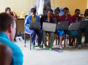 Mekelle school students